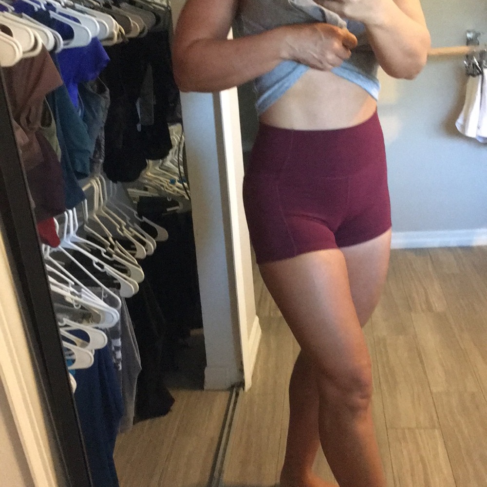 Ethos high waisted gym shorts NWT